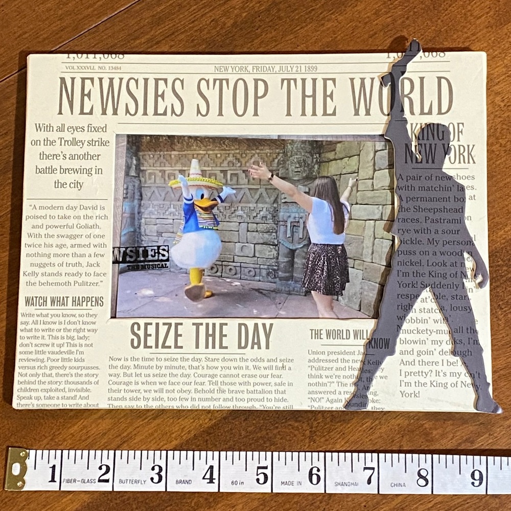 🗞 Newsies Photo Frame 🗞 The Broadway Musical 🗞
